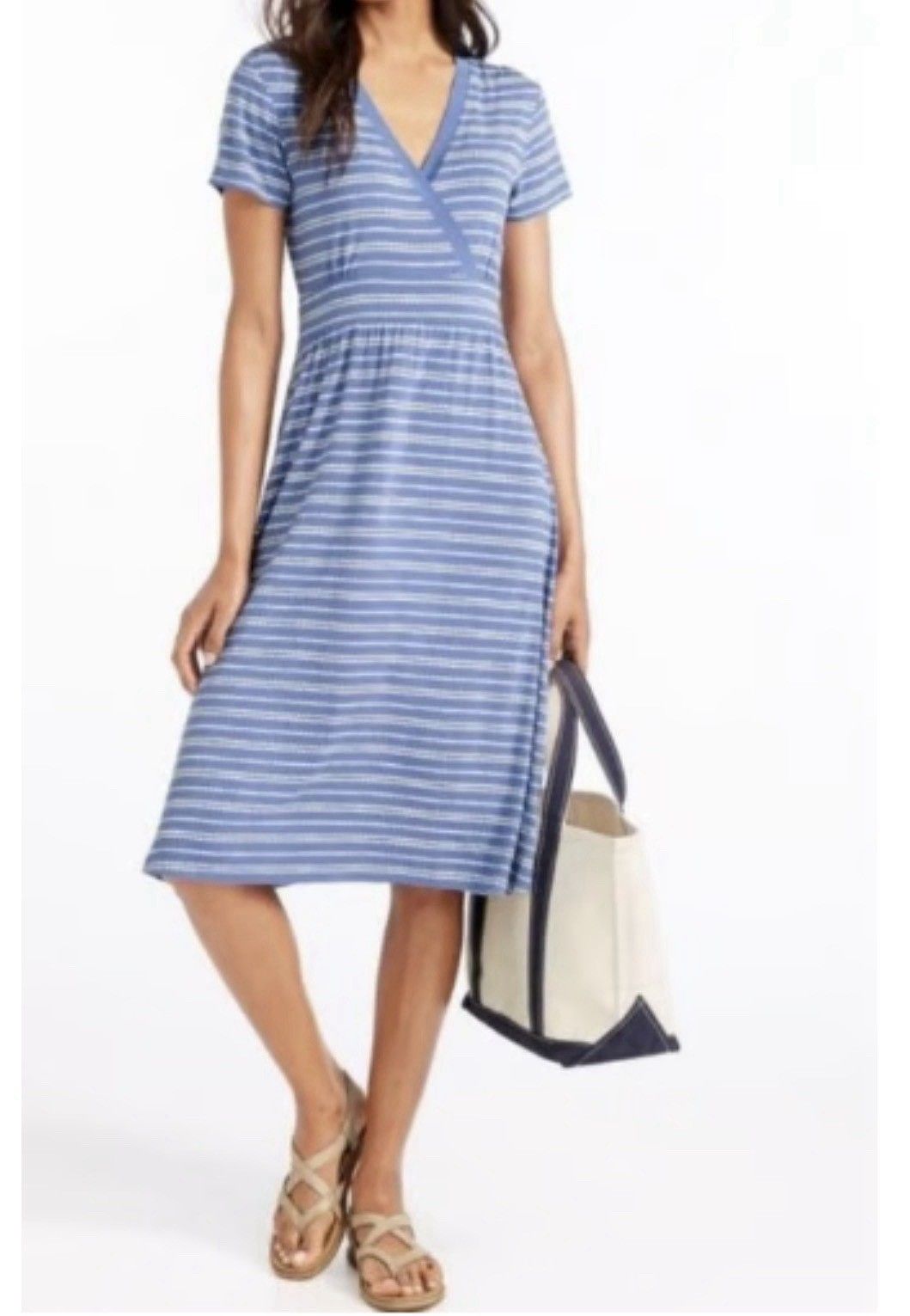 Ll Bean Summer Dress 1x Summer Outdoors Vacation Travel Cruise Coastal Casual